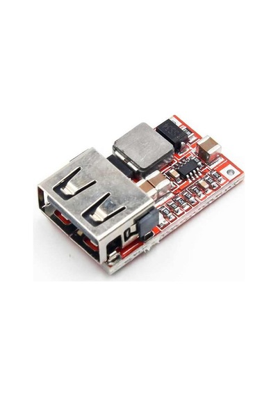 6-24v To 5v 2a Usb Voltaj Düşürücü Hw384 Mini Usb Çıkış Şarj Taşınabilir Güç Kaynağı Araba Mobil Dc