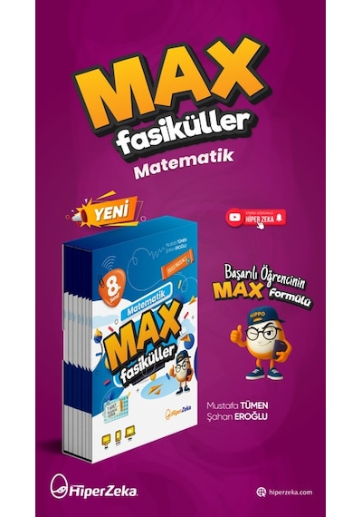 2027 8. Sınıf Matematik Max Fasiküller| Mustafa Tümen & Şahan Eroğlu