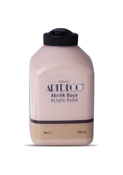 Artdeco Akrilik Boya 500 Ml Sütlü Kahve 3654 Çok Renkli