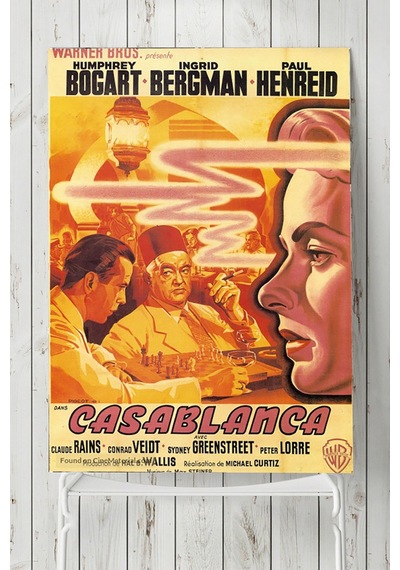 Casablanca-kazablanka Film Afişi Poster 6