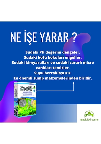 Ti-Sert Zeolit 500 G Filtre Malzemesi