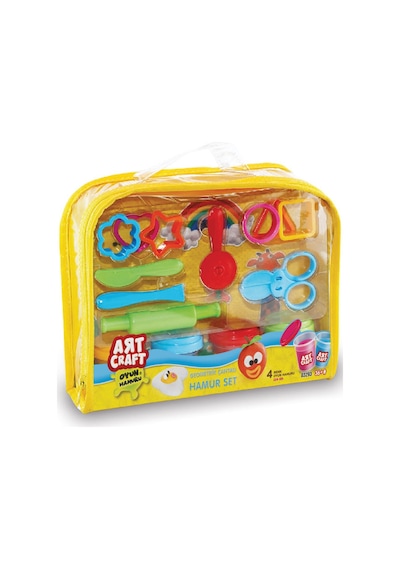 Geometrik Çantalı Hamur Set