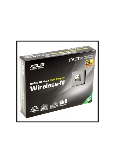 Asus Usb-n10 Nano, 150mbps, 2.4ghz, Usb2.0, Wıreless Ethernet