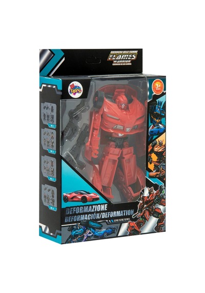Mtoys Dönüşebilen Oyuncak Araba 2929-11412 - 6 Adet Tarı