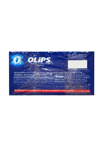 Olips Şekerleme 28 Gr 24'lü Paket Mentol & Okaliptus Aromalı 5'li Paket
