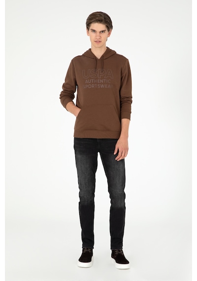 U.s. Polo Assn. Erkek Kahverengi Sweatshirt 50293439-vr029 Kahverengi