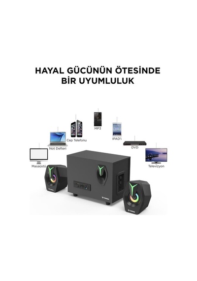 Torima D37 RGB Hafıza Kartı Destekli Bluetooth Hoparlör Torima D37 RGB Hafıza Kartı Destekli Bluetooth Hoparlör
