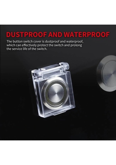 S-022 22mm Yaylı Buton Koruma Kapağı Dpc-22
