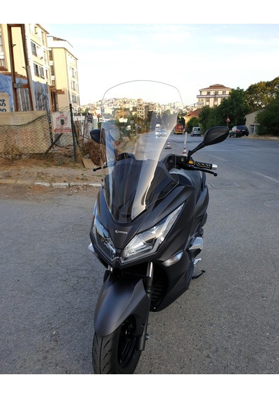 Motocam Kanuni Reha 250 Ön Cam 2022-2026 Model 72cm Şeffaf Renkli 4mm Uzun