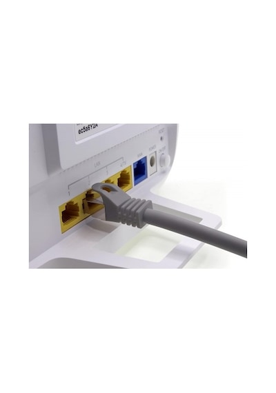 Irenis CAT7 Kablo S/FTP LSZH Ethernet Network Lan Ağ Kablosu 50 CM-Gri