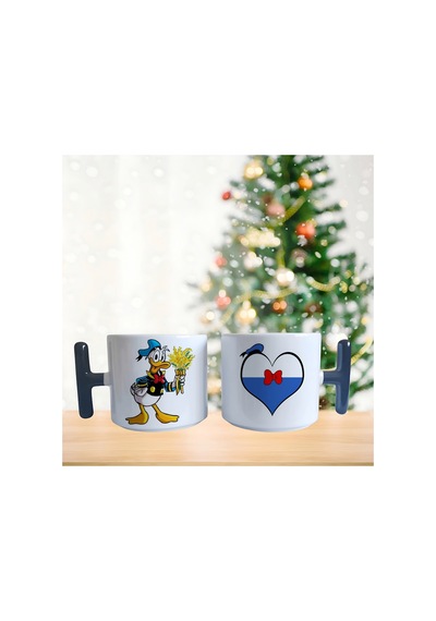 Donald Duck Kupa Bardak Tek Adet 0132 Çok Renkli