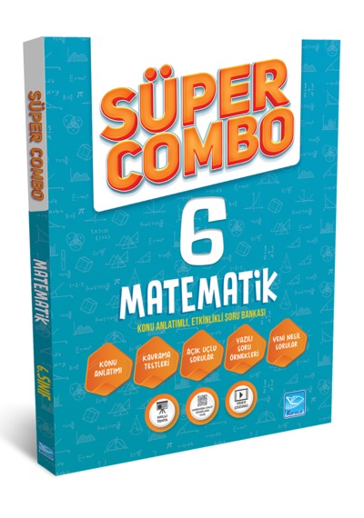 Süper Combo Matematik 6. Sınıf Soru Bankası