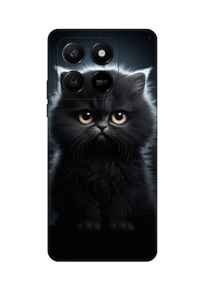 Kılıfland Honor X7d Uyumlu Kılıf Boutique Baskılı Resimli Tombul Kedi Pcode -003 Çok Renkli