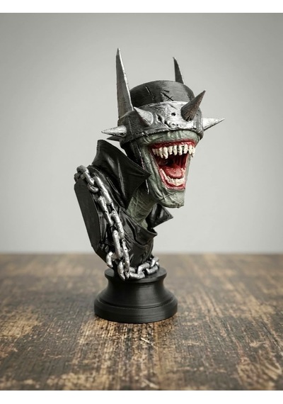The Batman Who Laughs - Gotham - Gülen Batman Büst -15 Cm -fanart
