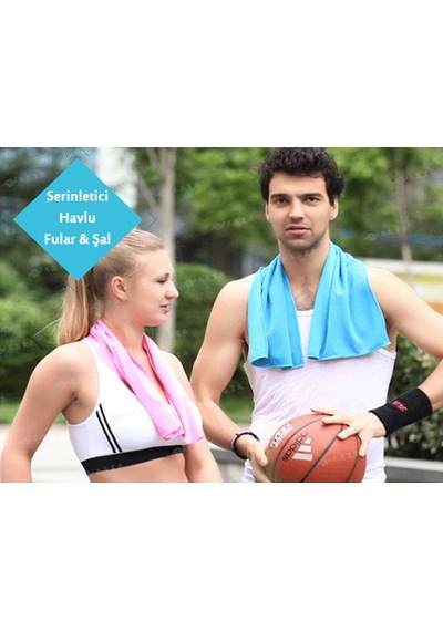 Bayanlar için Serinletici Pilates Spor Havlusu Sihirli Fular