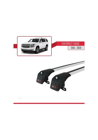 Chevrolet Tahoe 2015-2020 Arası İle Uyumlu Ace-2 Ara Atkı Tavan Barı Gri