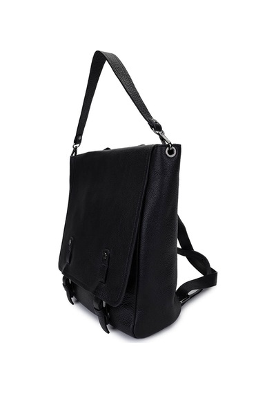 Bruno Shoes Bruno Rossi Bag Erkek Hakiki Deri Siyah Sırt Çantası 1048 332 Erk Canta Sk24-25 Nero Siyah