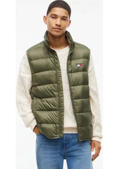 Tommy Hilfiger Erkek Marka Logolu Günlük Kullanıma Uygun Haki Yelek Dm0dm23232 M04