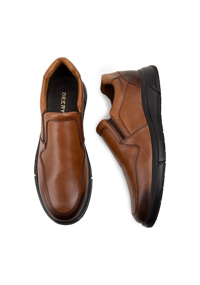Deery Hakiki Deri Taba Rengi Loafer Erkek Ayakkabı - 01874mtbac01 Taba