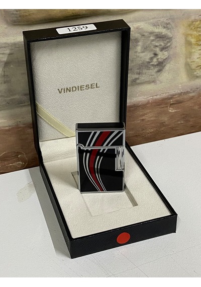 Vindiesel Marka Siyah Gri Renk Kırmızı Desenli Gazlı Model Kişiye