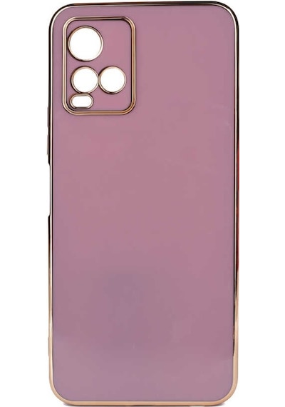 Vivo Y21S Parlak Kenarli Bark Silikon Kilif 547680972