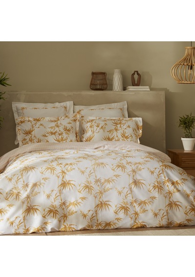 Karaca Home Grove Bambu Çift Kişilik Nevresim Takımı Sarı