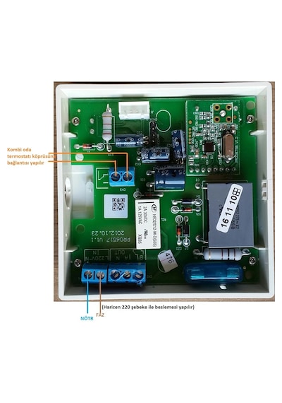 Ert-176 Rf Kablosuz Oda Termostatı