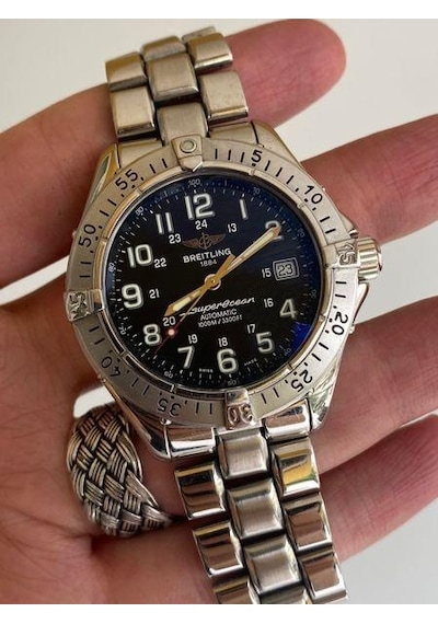 Breitling Superocean 40mm Çelik Kordon Erkek Kol Saati A17340 2.