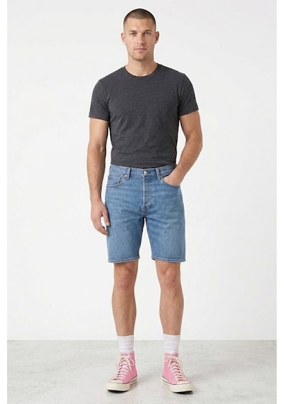 Levi's Erkek 501 Orıgınal Shorts Mavi Şort -0005 Açık Mavi