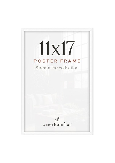 Americanflat Resim Çerçevesi, 11x17 Cm, Parlak Pleksiglas, İnce Kenarlık, Asma Donanımlı, Beyaz Sku: Zeusb0d2162m4t