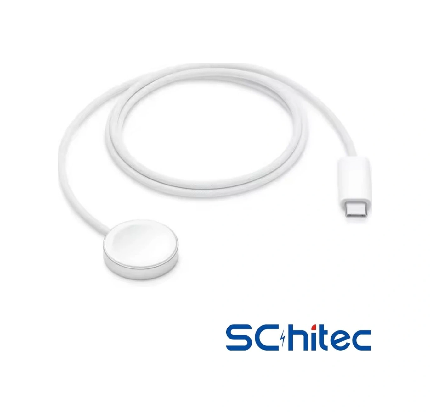 Schitec Type-c Girişli Universal İ-watch Akıllı Saat Şarj Cihazı Beyaz C49t