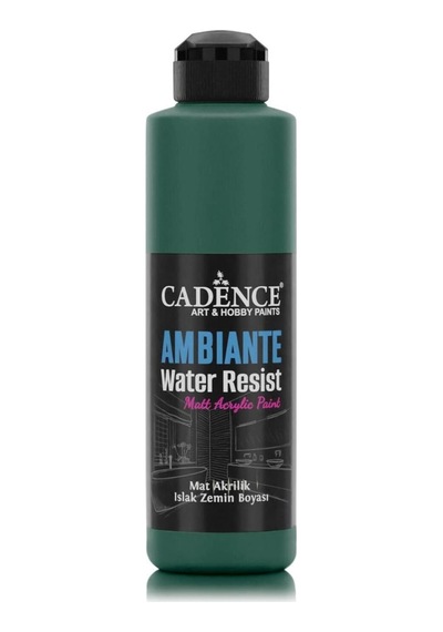 Cadence Ambıente Suya Day. Akr. Boya Aw-14 Zümrüt 250ml + Katalizör 10gr 0,15 L