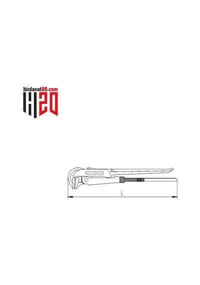 İzeltaş 4" Maşalı Boru Anahtarı 85 - 2201100040