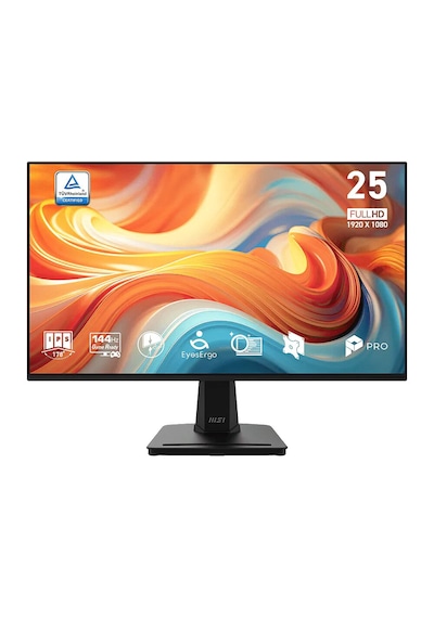 Msı Pro Mp251 E14l 24.5 1920x1080 Fhd 144hz 4ms Hdmı Vga Amd Freesync Ips Monitor