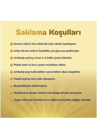 Gold 2 Devam Sütü 350 G 6-12 Ay