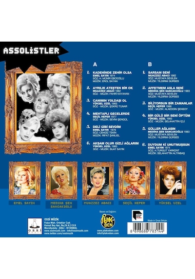 Assolistler - Çeşitli Sanatçılar Plak