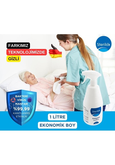 Antiseptik & Dezenfektan Yara Temizleme, Pansuman Ve Bakım Solüsyonu