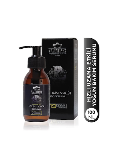 Valentines Professional Yılan Yağı Saç Serumu 100 ML