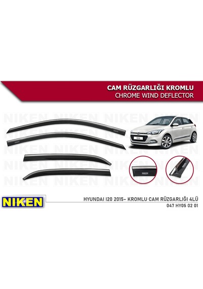 İ20 2015 2016 2017 2018 2019 2020 MODEL KROMLU CAM RÜZGARLIĞI