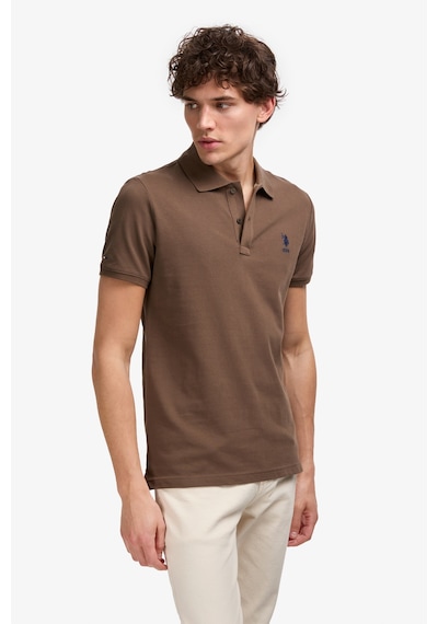U.S. Polo Assn. U.s. Polo Assn. Erkek Kahverengi Tişört Basic 50322304-vr029