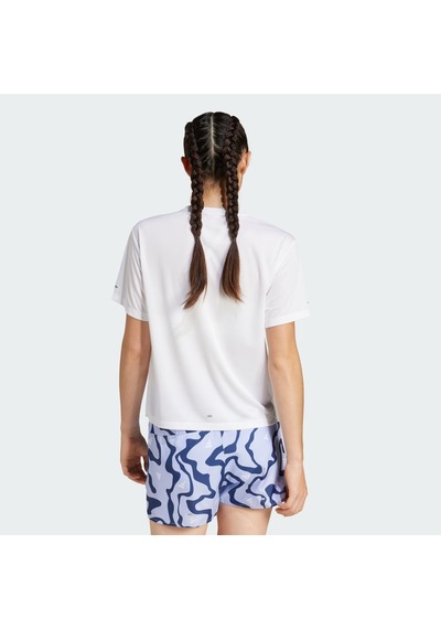 Adidas Run It Brand Love Kadın T-shirt Jd2349 Beyaz
