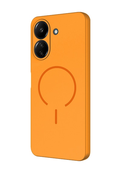 Redmi 13c Kılıf M-safe Şarj Özellikli Rba Meta Kapak - Rose Pembe Rose Pembe