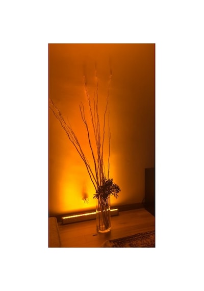 10 Cm Wallwasher Led Bina Dış Duvar Aydınlatma Boyama Amber Işık Gri