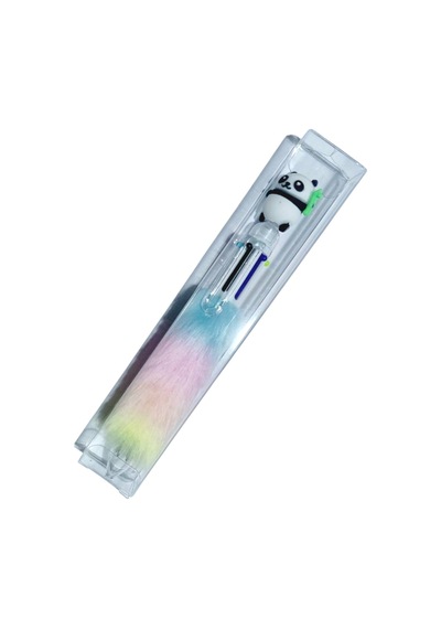 Unicorn Başlıklı 6 Renkli Tükenmez Kalem Ayıcık