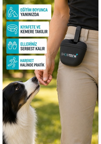 Showtech Köpek Eğitimi İçin Ödül Maması Çantası