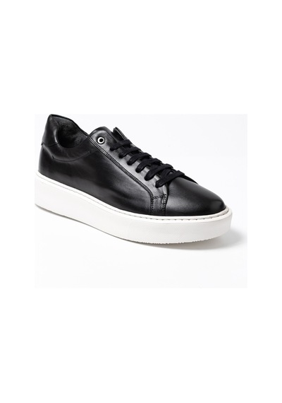 Black Safari Klasik Ayakkabı Erkek Ka-26y-26y-e3732 John May Casual Shoe Siyah