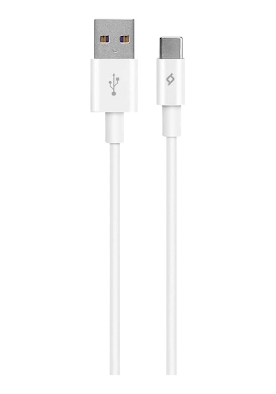 Type-c Usb 2.0 5a Süper Hızlı 1m Şarj Kablosu, Beyaz