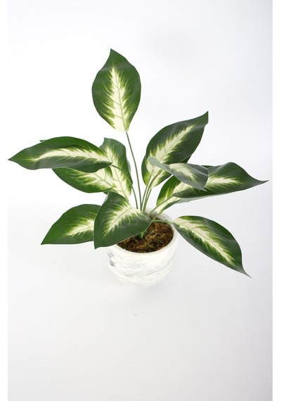Uzun Yapraklı Yapay Bitki 42 Cm Model-13