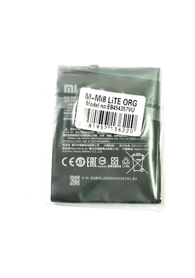Xiaomi Mi 8 Lite Bm3J Batarya Pilinal