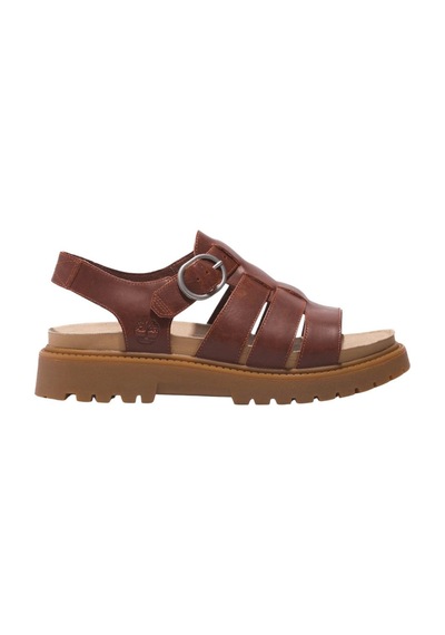 Timberland Tb0a5zkz Clairemont Way Kahverengi Kadın Sandalet Kahverengi
